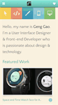 Mobile Screenshot of genggao.net